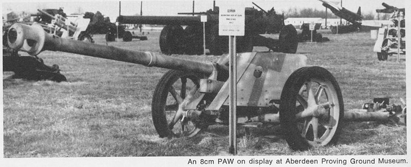 8 cm Panzerabwehrwerfer 600 - PAW 600 