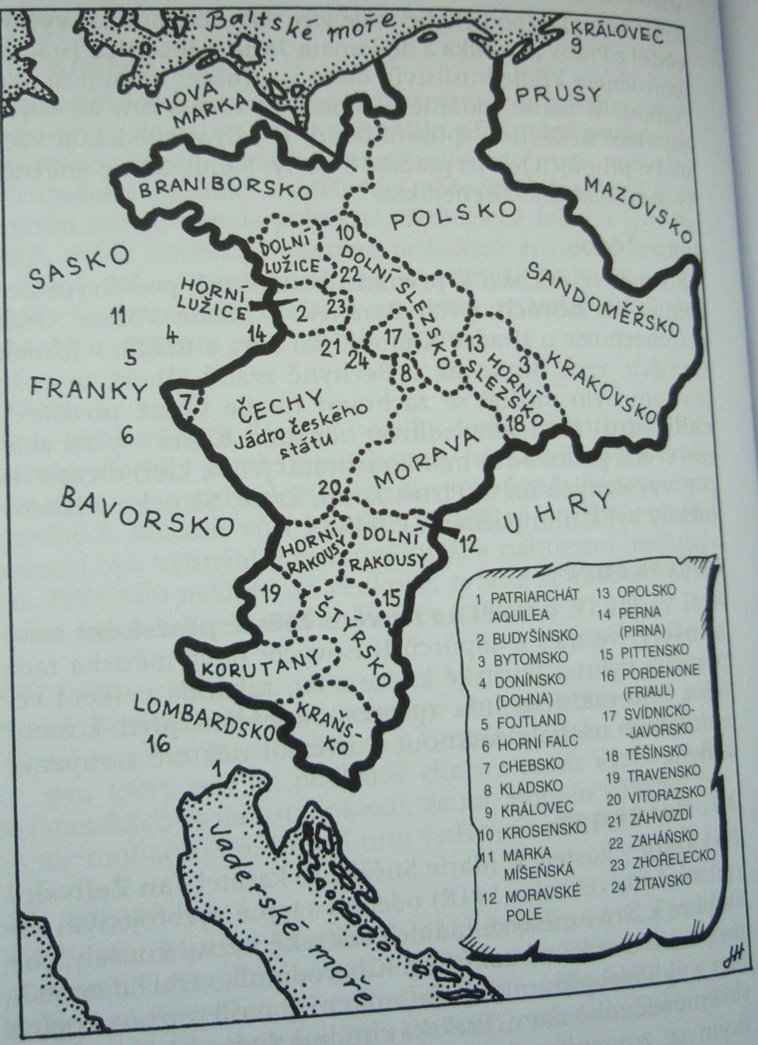 Český stát - vývoj ve 13. až 15. století