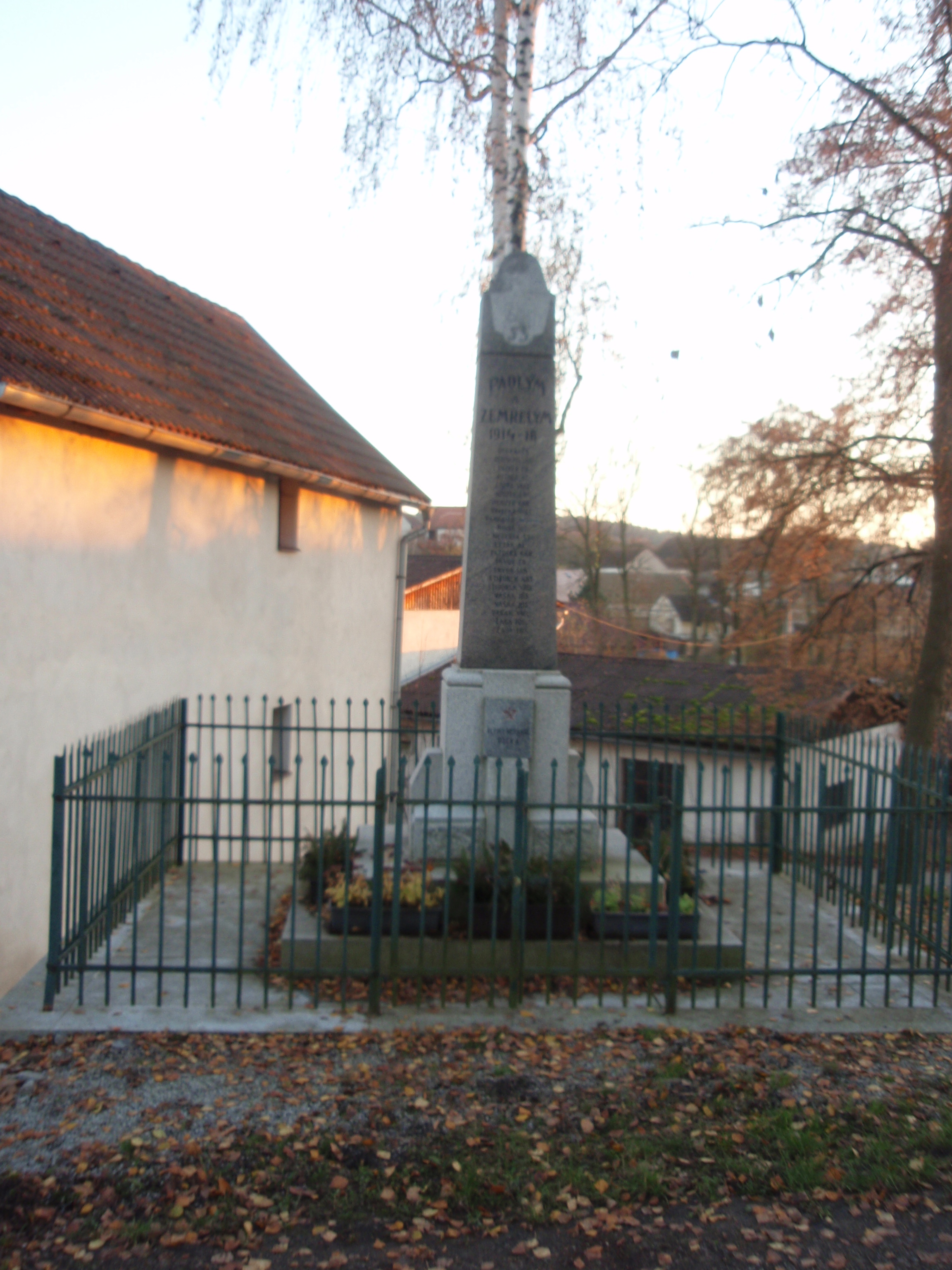 Bukovany - Pomník obětem 1. a 2. světové války