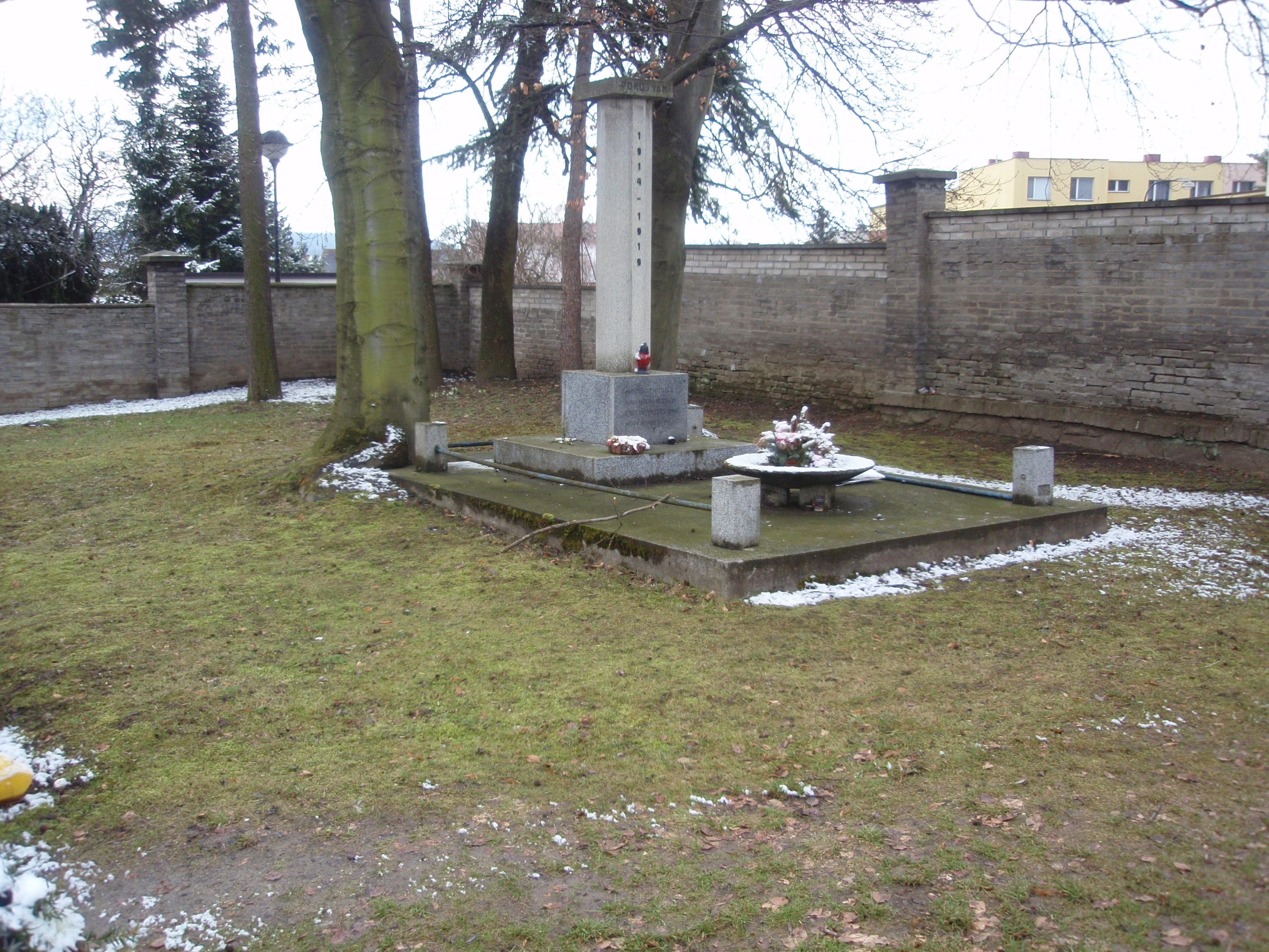 Benešov - Mauzolem obětem 1. světové války 5