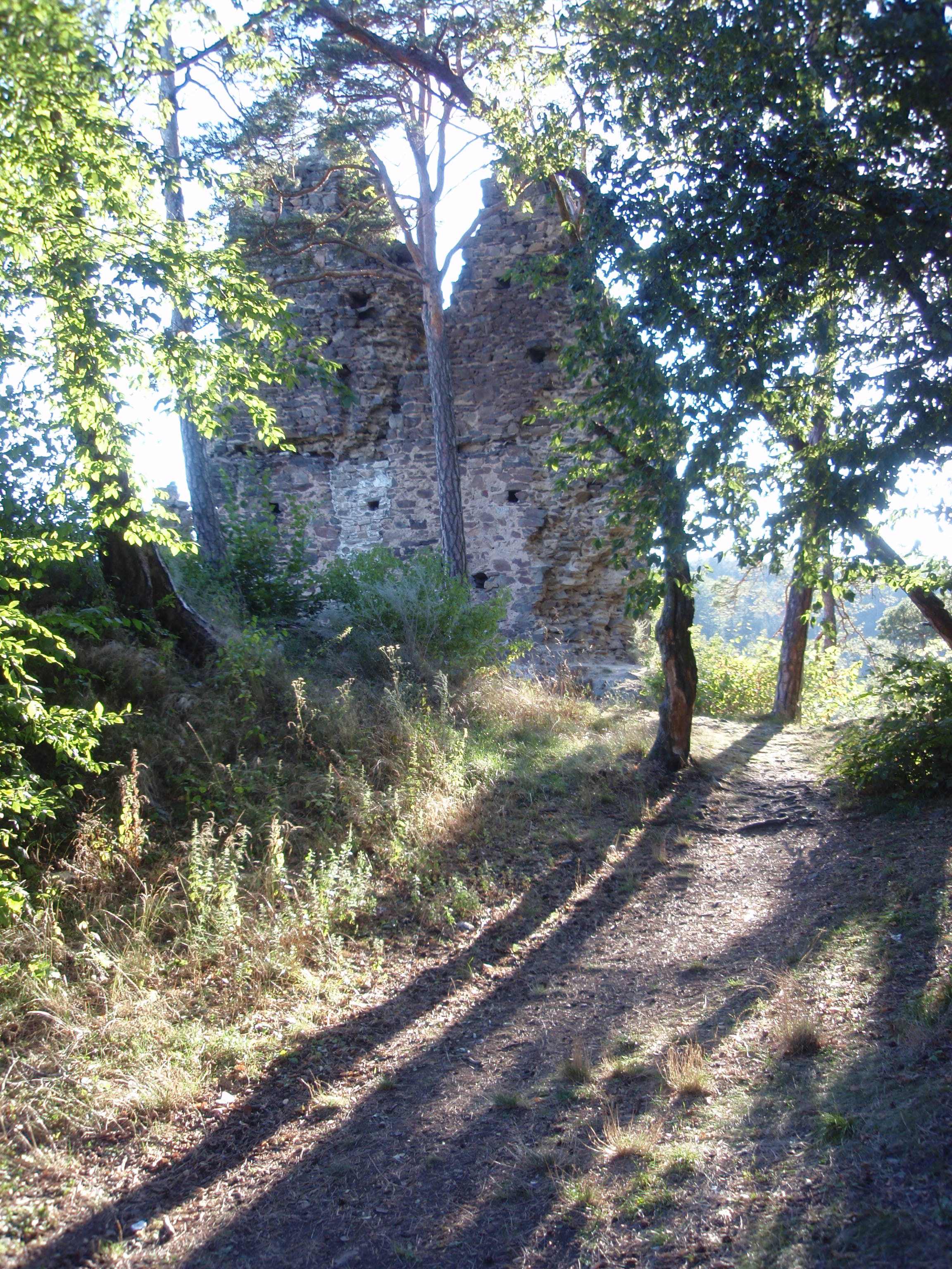 Zbořený Kostelec - zřícenina hradu 12