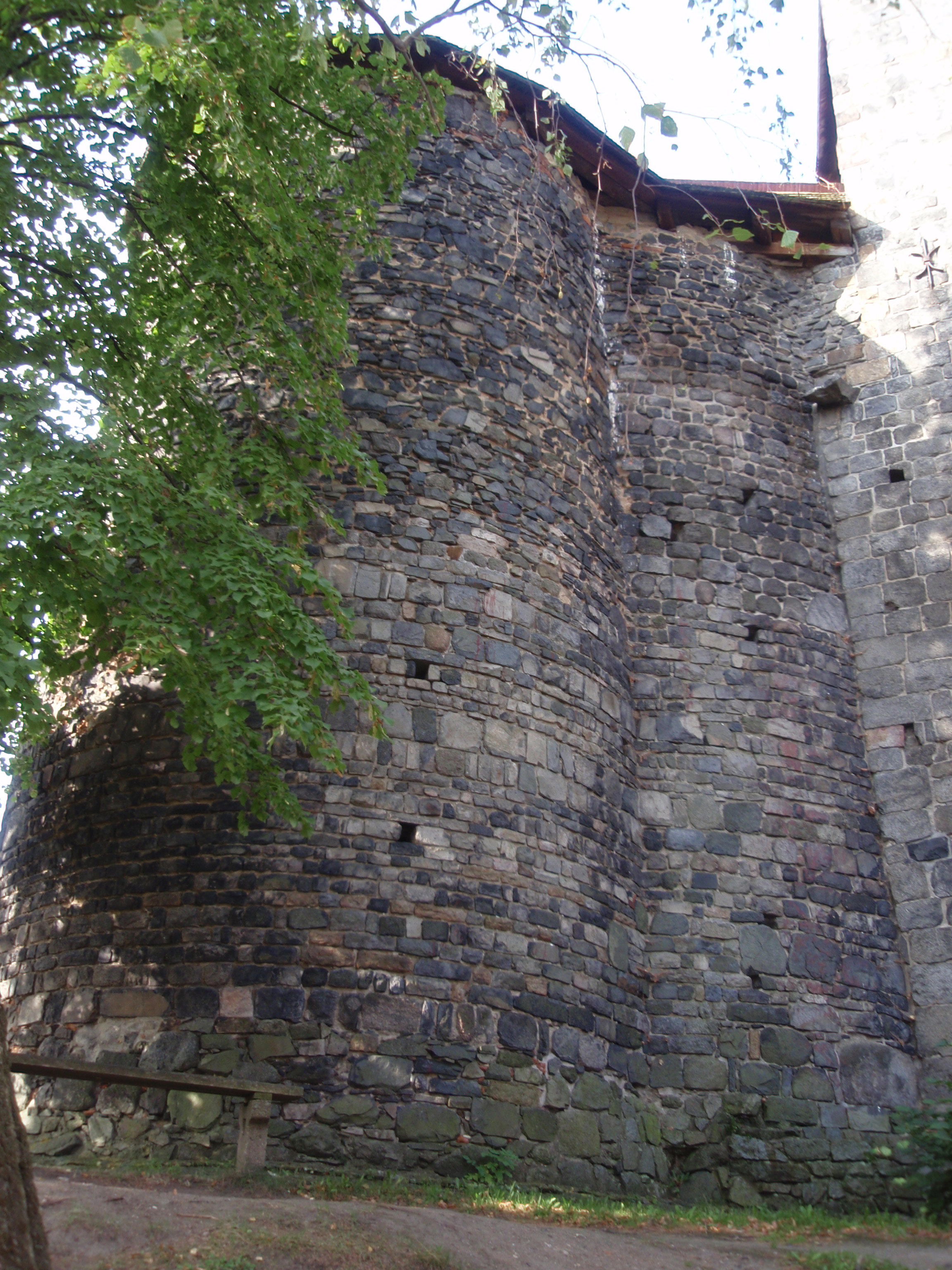 Týnec nad Sázavou - rotunda s hradem 4