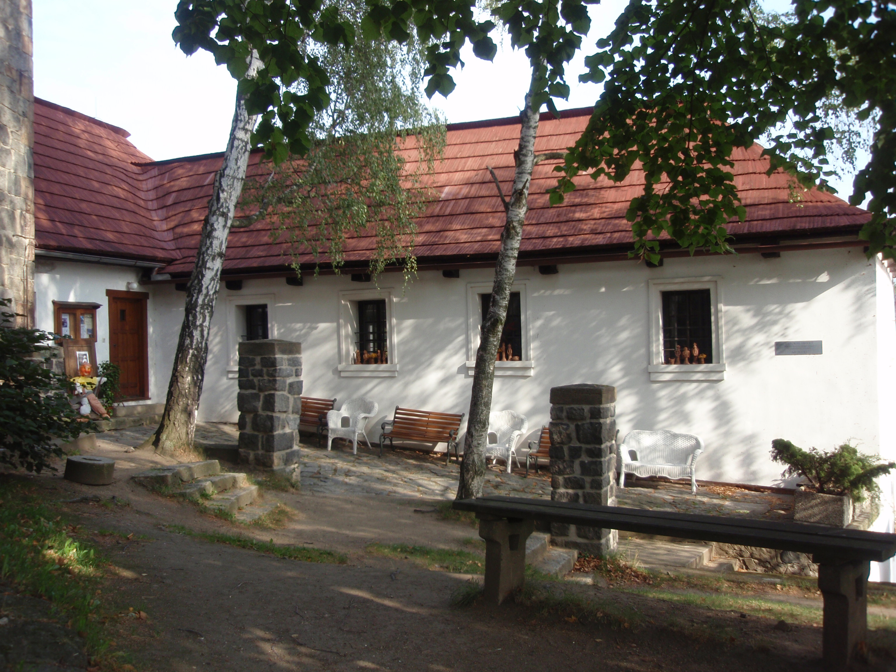 Týnec nad Sázavou - rotunda s hradem 9