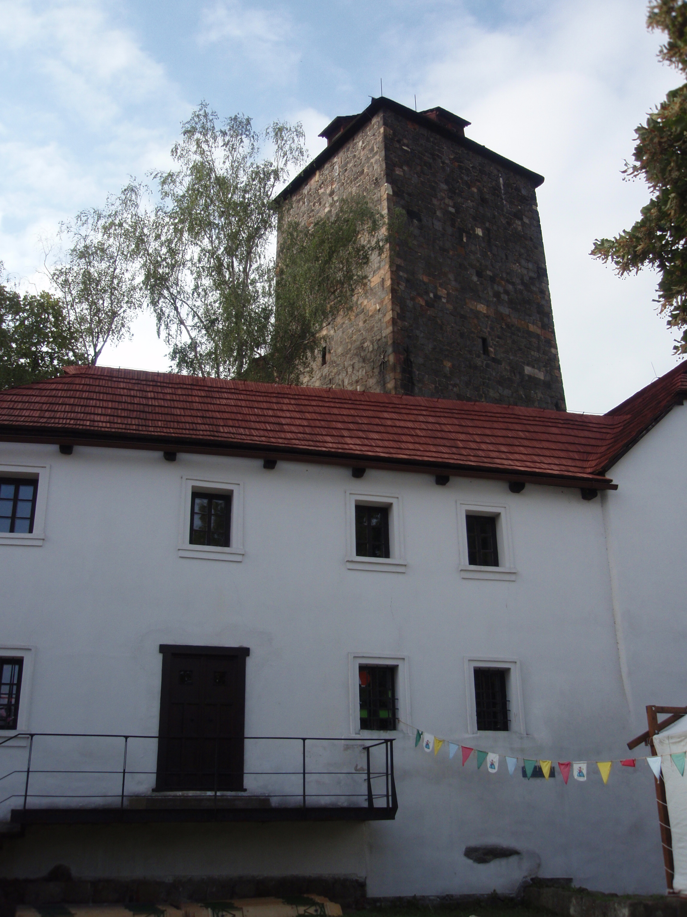 Týnec nad Sázavou - rotunda s hradem 12