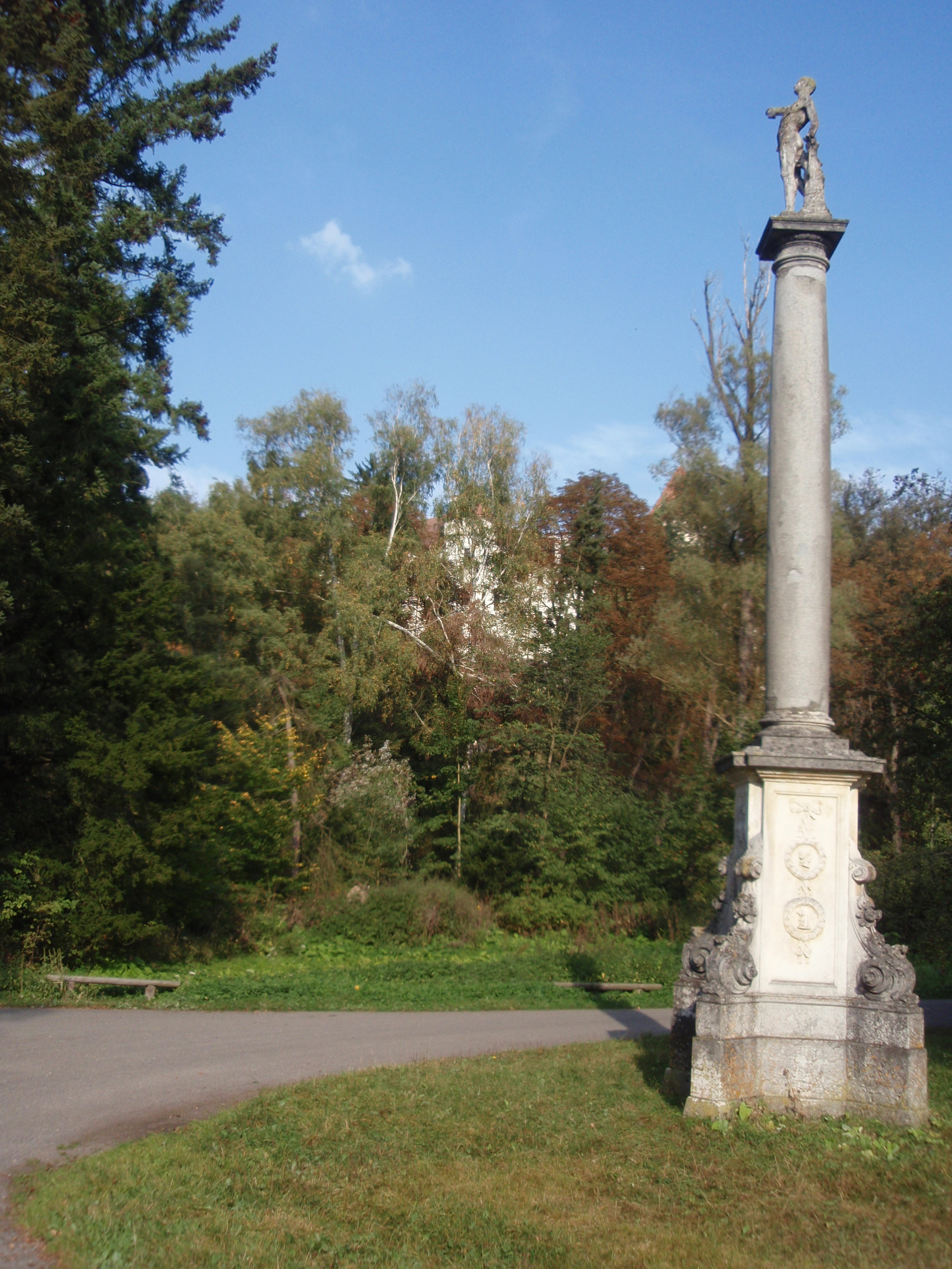 Konopiště - sochy a stavby v parku 23