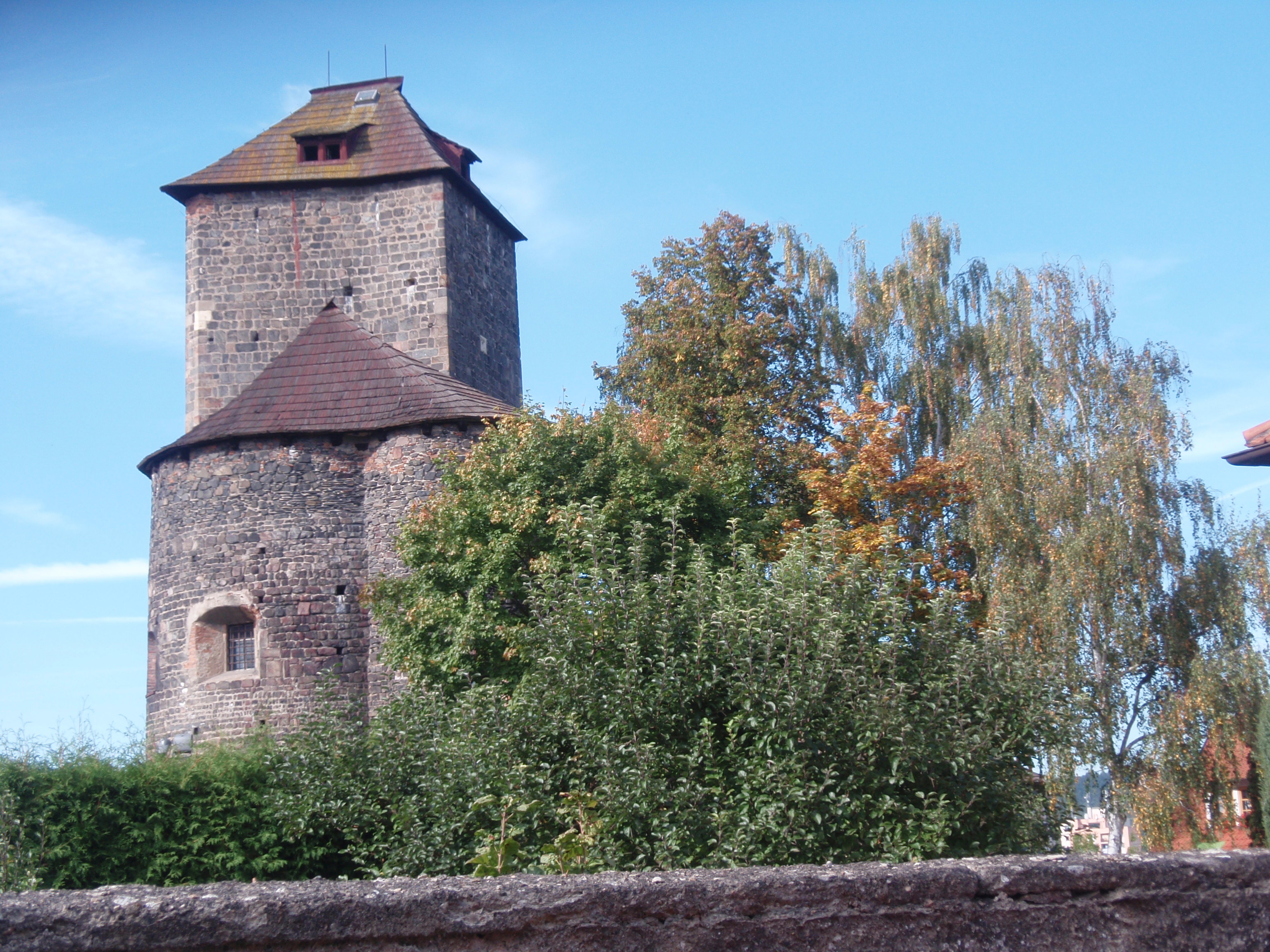 Týnecký hrad - rotunda 1