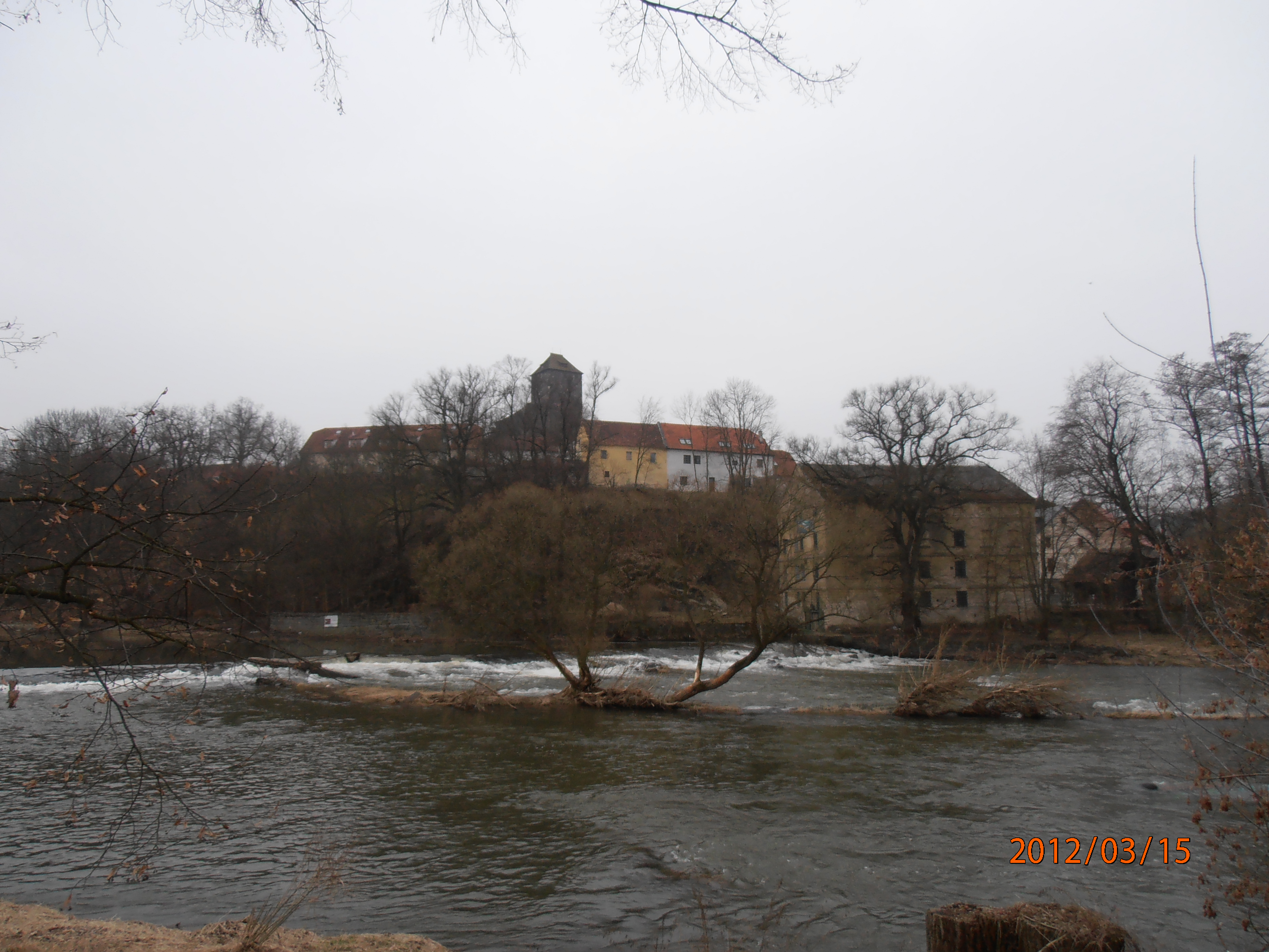 Týnec nad Sázavou  - Pohled na hrad 2