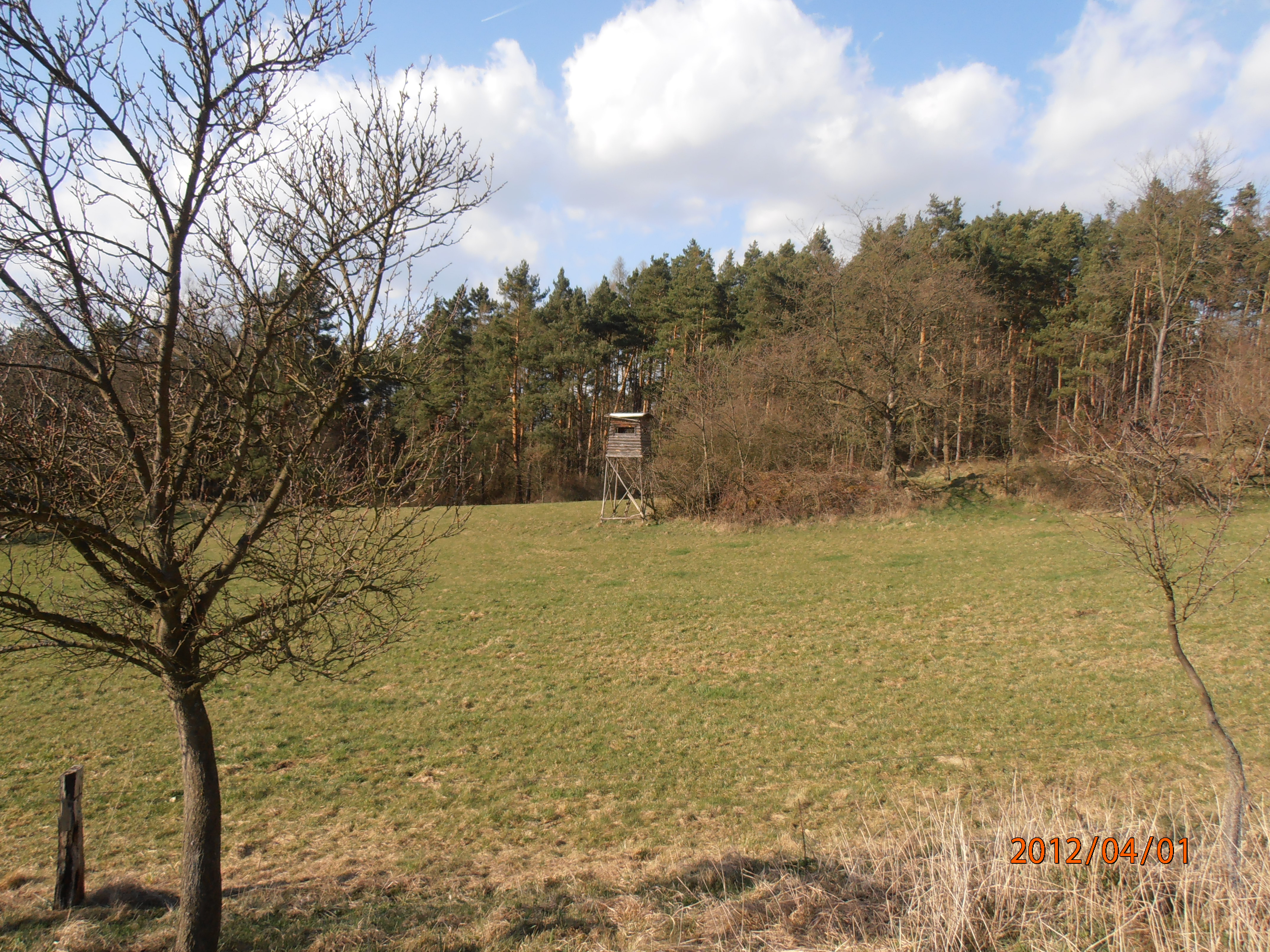 Březiny - posed, kazatelna 4