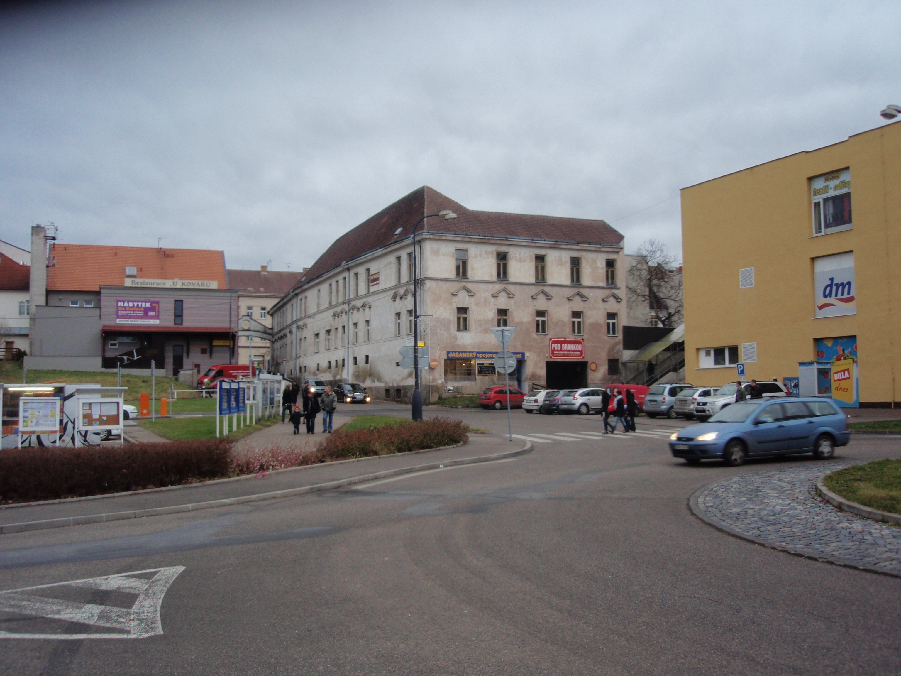 Benešov - Dům hostince Na knížecí č. p. 153 s brankou 4