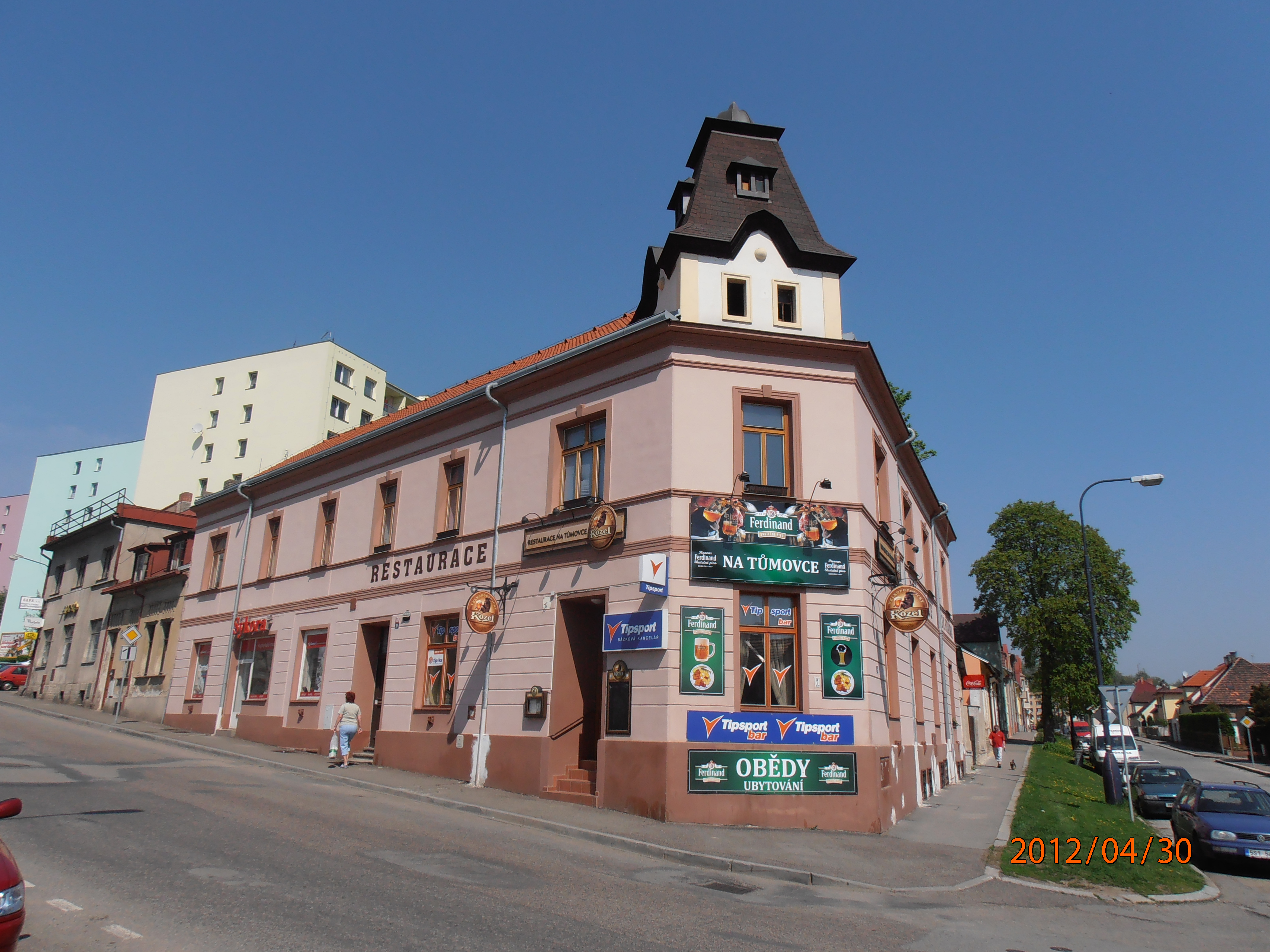 Benešov - restaurace Tůmovka č. p. 537 - 2