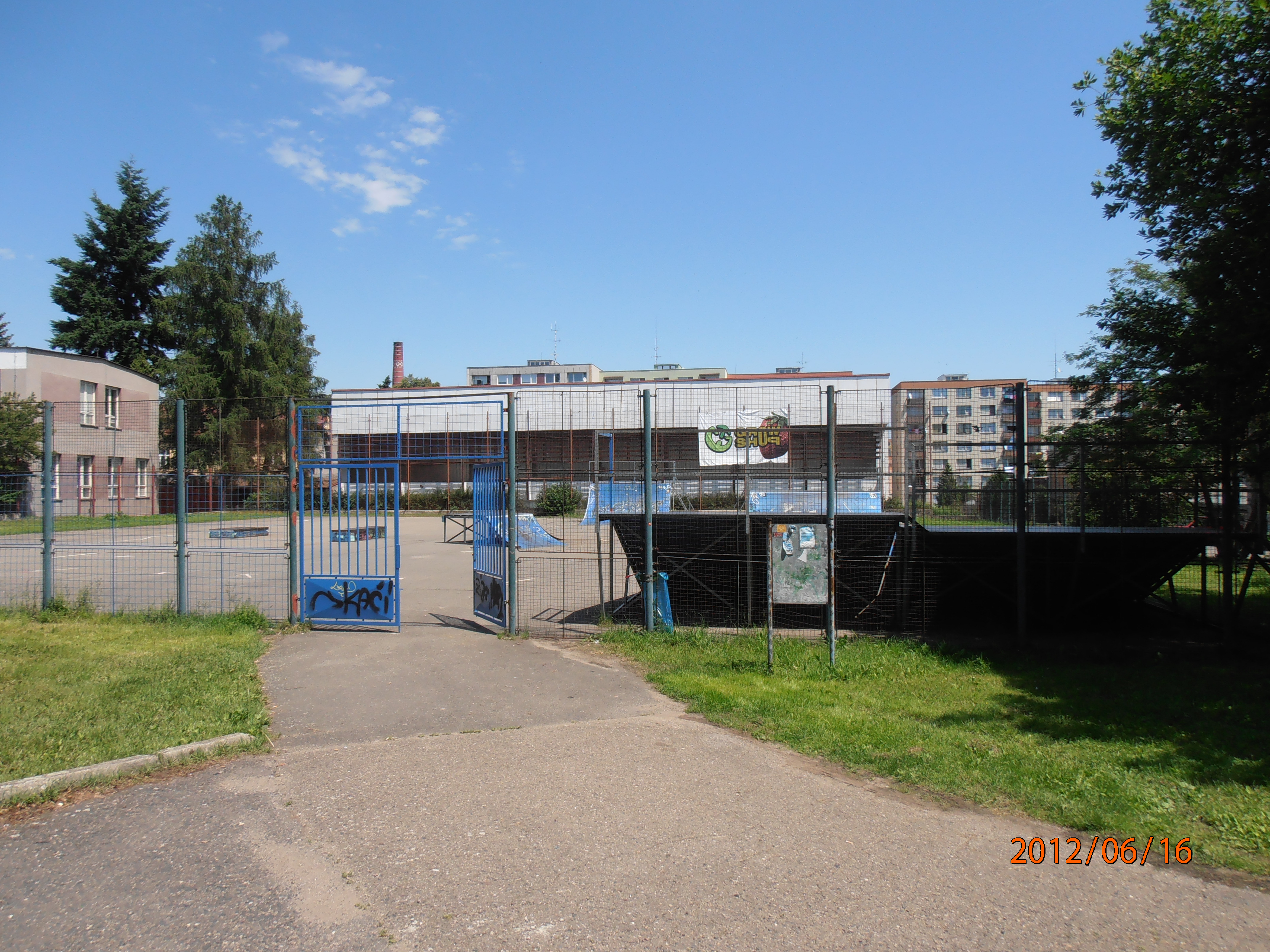 Benešov - skate park v Dukelské ulici 2