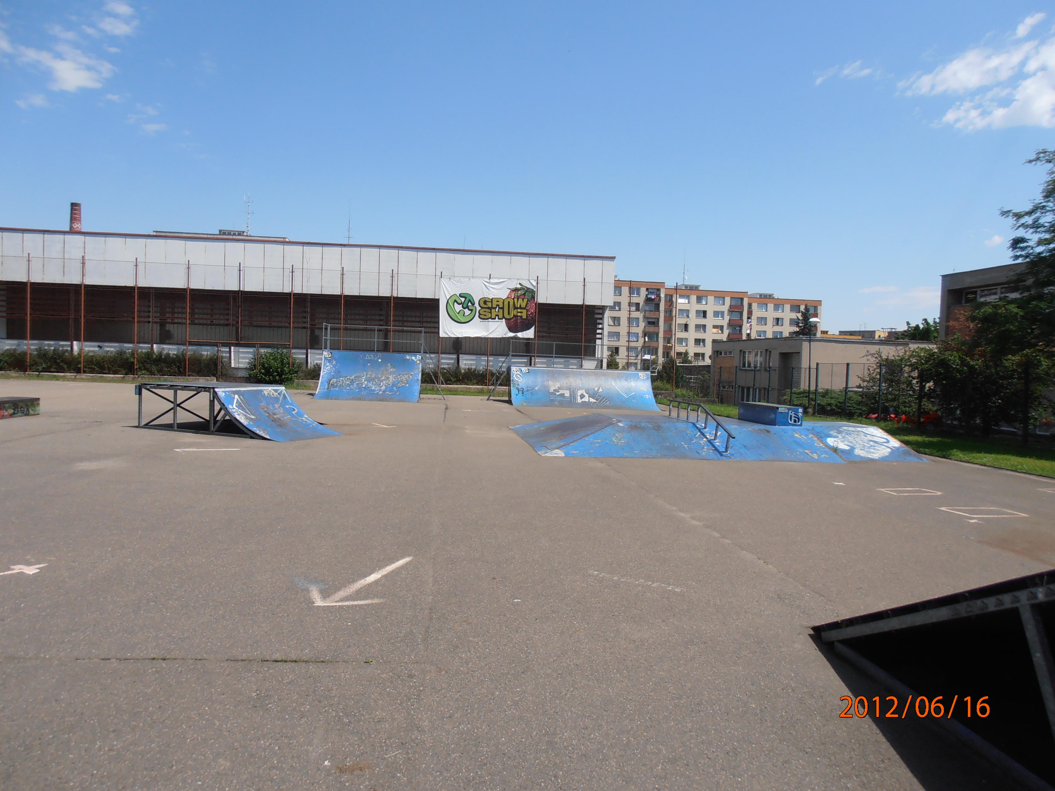 Benešov - skate park v Dukelské ulici 3