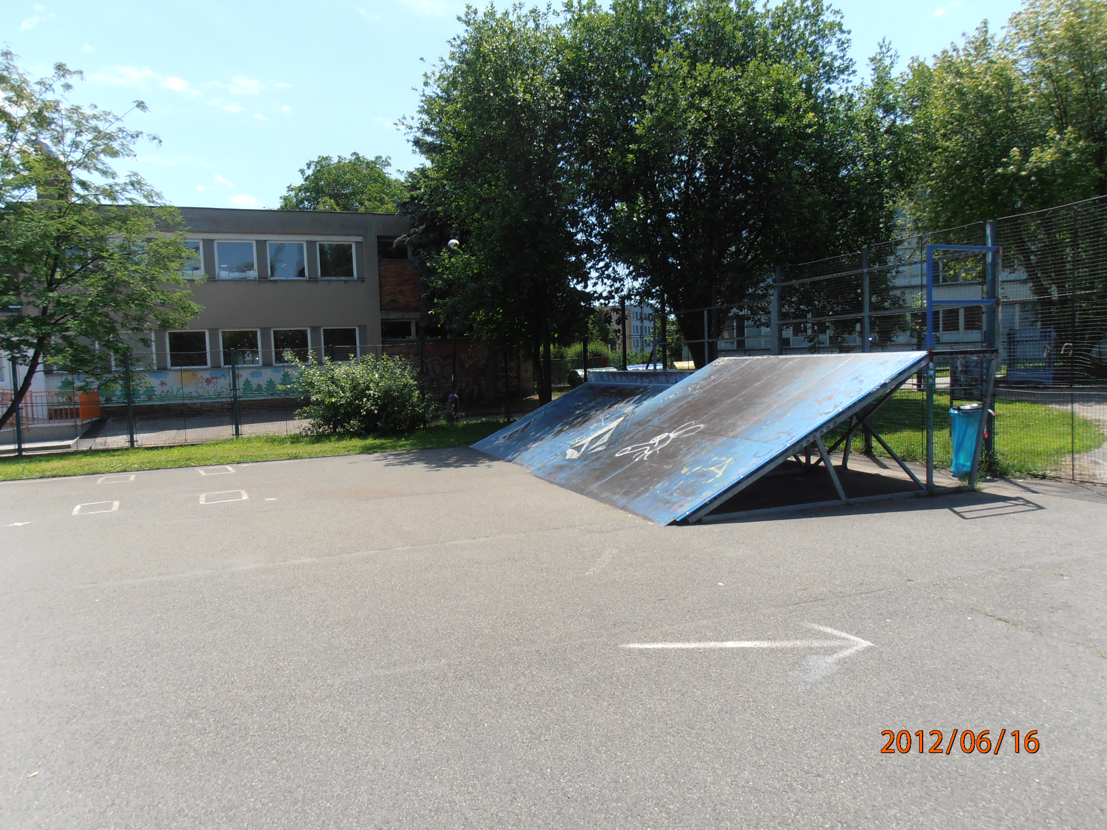 Benešov - skate park v Dukelské ulici 4