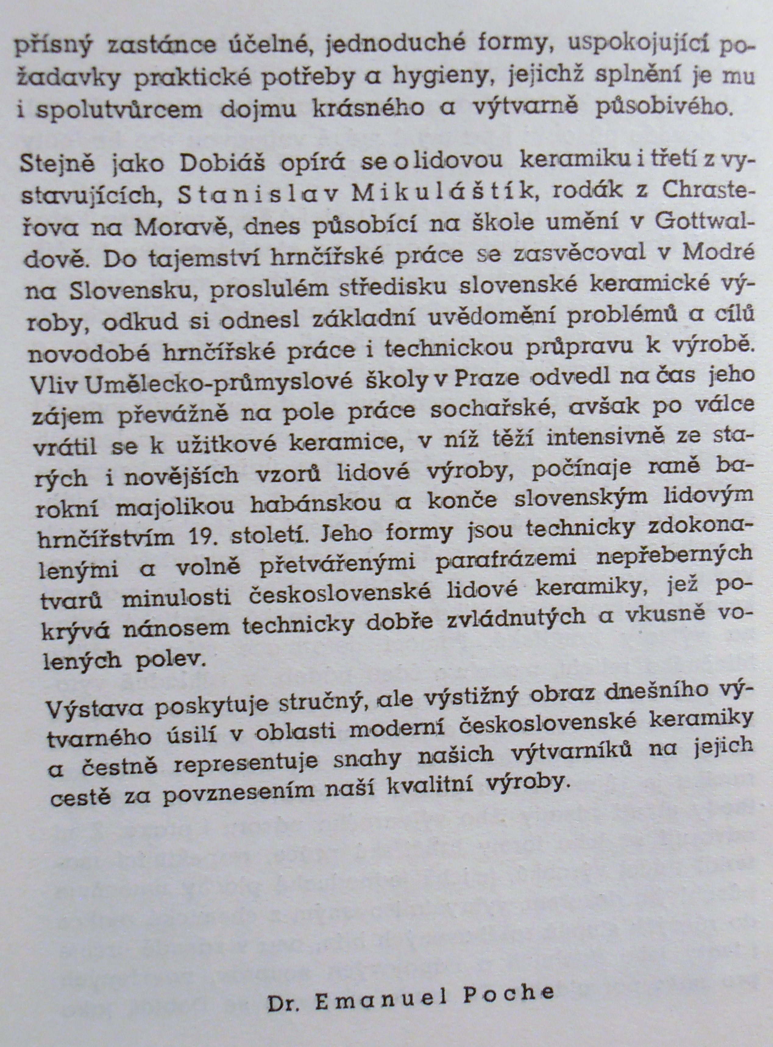 Keramické práce-E. Dobiáše, O. Eckerta, St. Mikuláštíka 13
