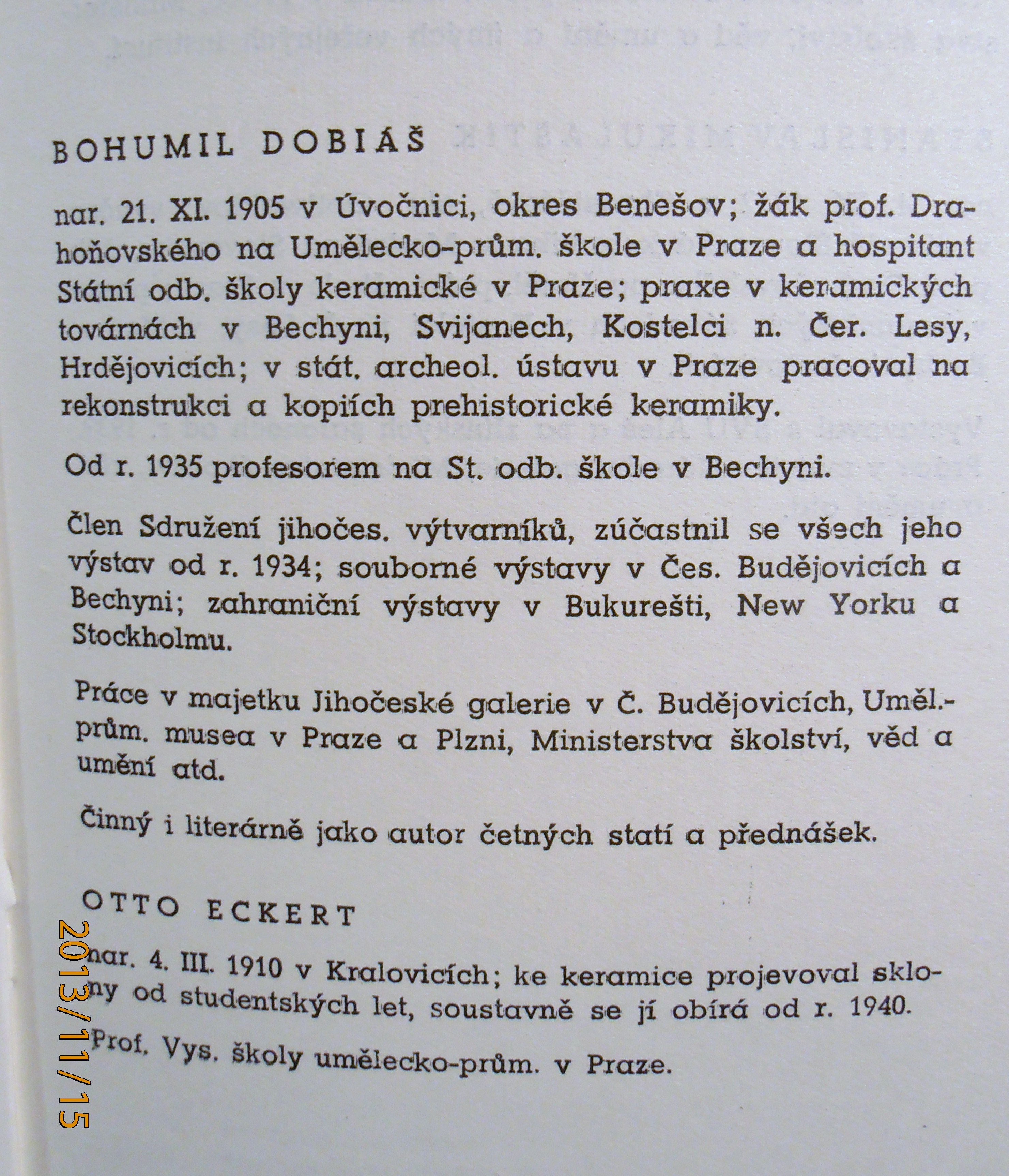 Keramické práce-E. Dobiáše, O. Eckerta, St. Mikuláštíka 16