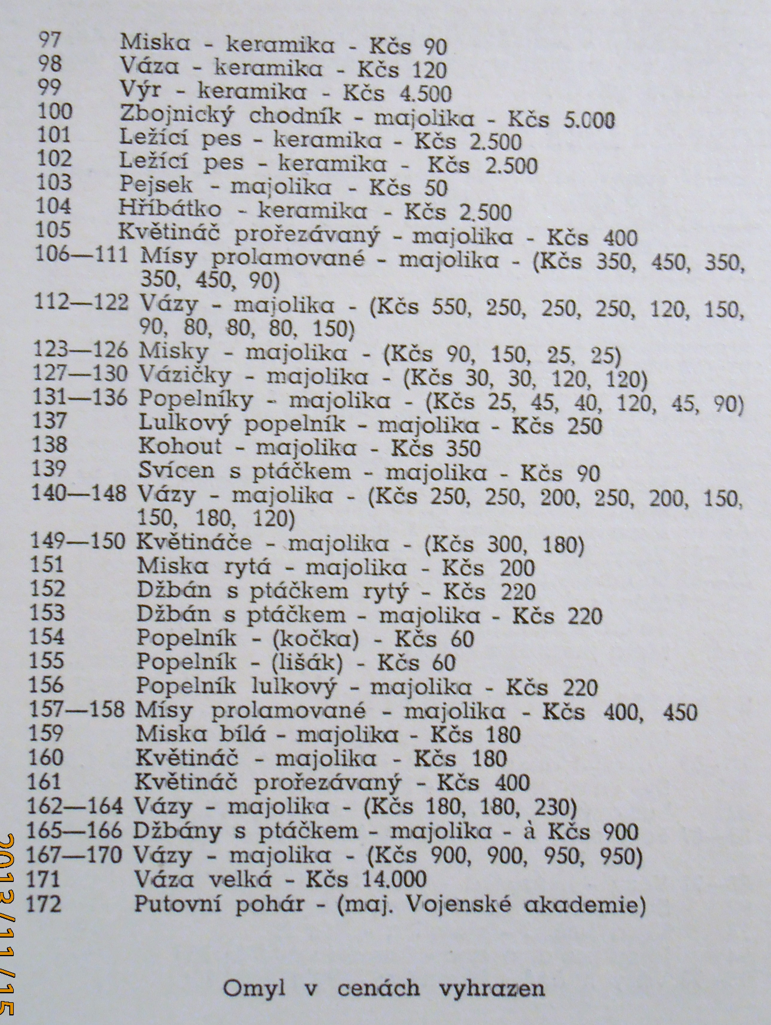 Keramické práce-E. Dobiáše, O. Eckerta, St. Mikuláštíka 21